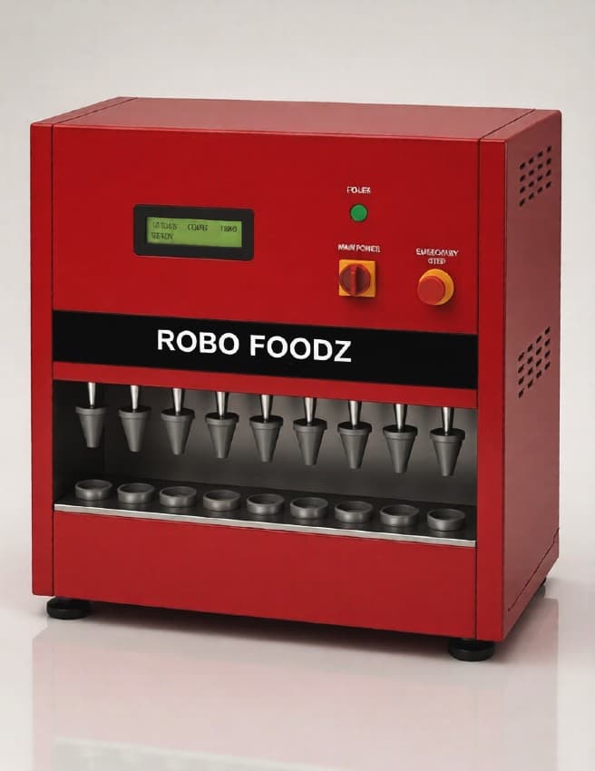 RF MCM 9 Tabletop Mini Cone Making Machine — High Yield