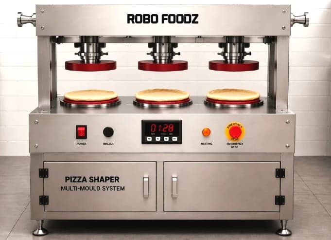 RF PBM 3 Pizza Shaper — Multi-Mould System