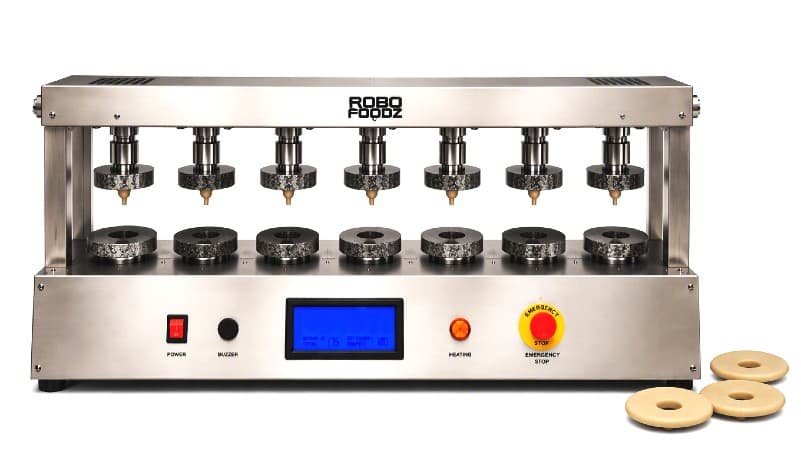 RF PDM 7 Disc Pizza Shaping Machine — 7-Mould